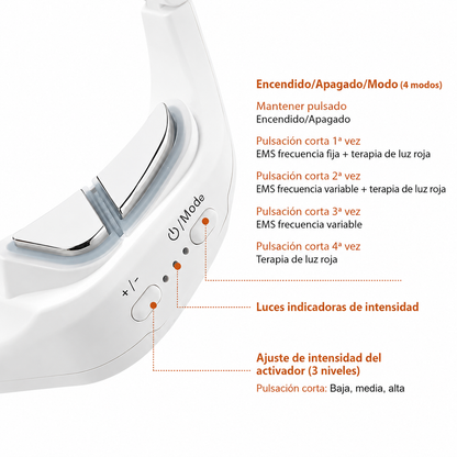 Masajeador de Ojos EMS para Bolsas y Ojeras