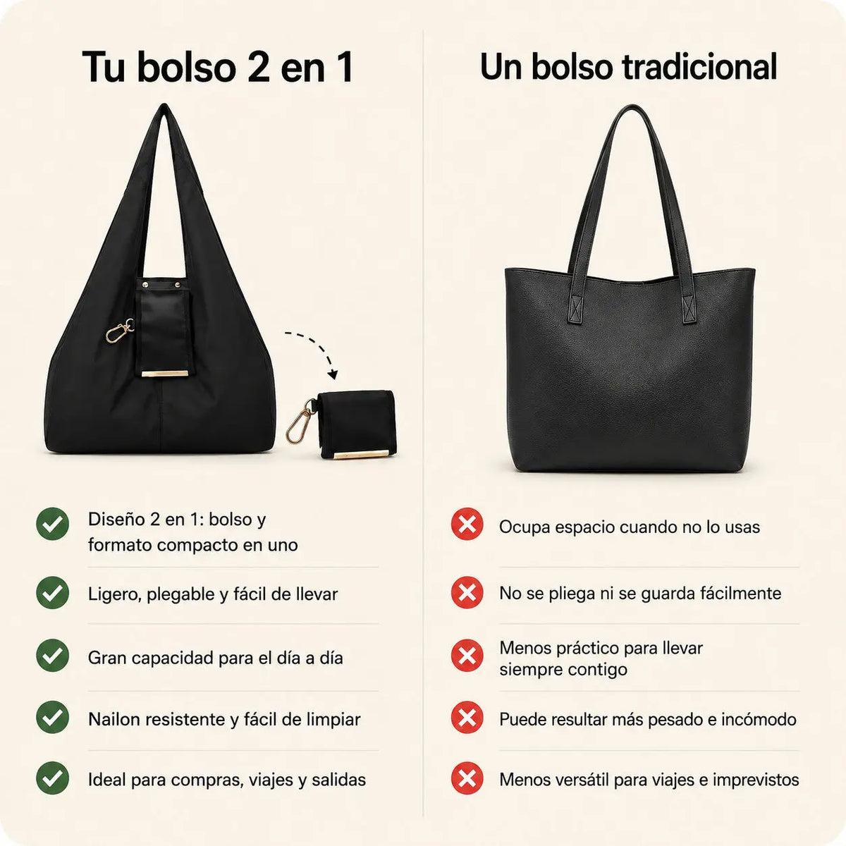 Veluumi MiniBag bolsa plegable reutilizable