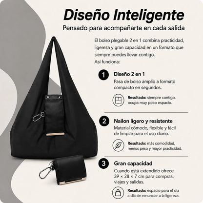 Veluumi MiniBag bolsa plegable reutilizable