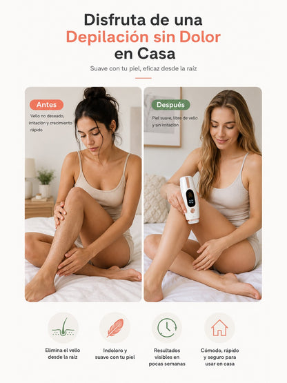 Depiladora IPL 3 en 1