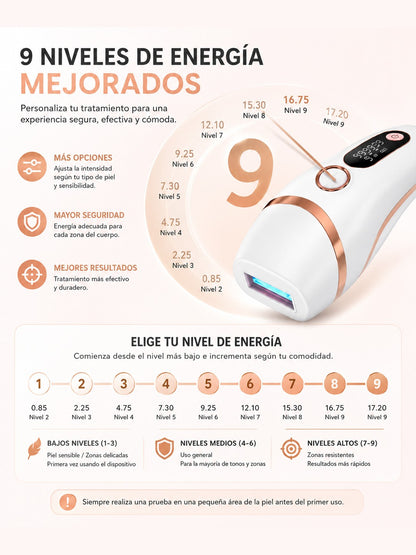 Depiladora IPL 3 en 1