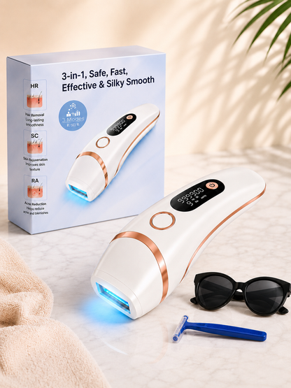 Depiladora IPL 3 en 1